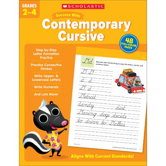 Picture of Scholastic Success With Contemporary Cursive, Grades 2 -4