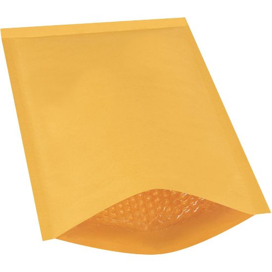 Picture of Partners Brand Kraft Heat-Seal Bubble Mailers, #4, 9 1/2in x 14 1/2in, Pack Of 100