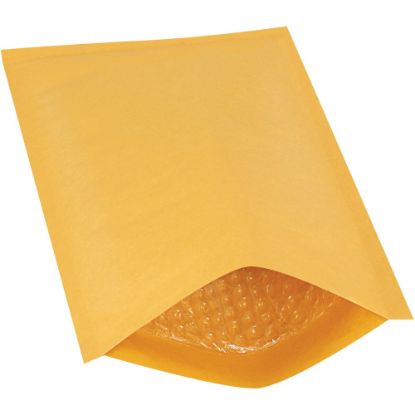 Picture of Partners Brand Kraft Heat-Seal Bubble Mailers, #1, 7 1/4in x 12in, Pack Of 100