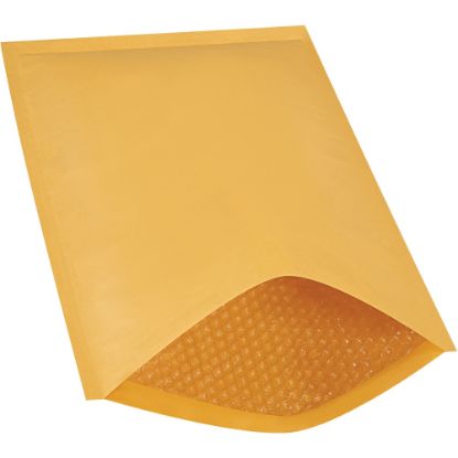 Picture of Partners Brand Kraft Heat-Seal Bubble Mailers, #6, 12 1/2in x 19in, Pack Of 50