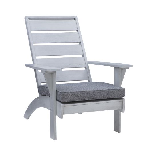 Picture of Linon Dixon Outdoor Chair With Cushion, Gray