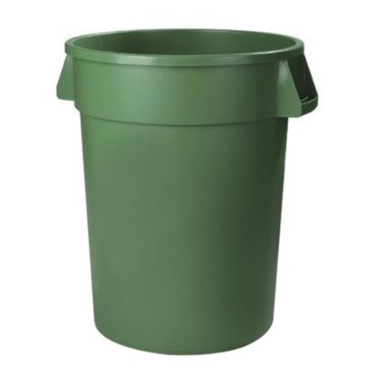 Picture of Carlisle Bronco Round Waste Container, 10 Gallons, Green