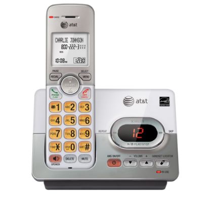 Picture of AT&T EL52103 DECT 6.0 Expandable Cordless Phone System With Digital Answering Machine