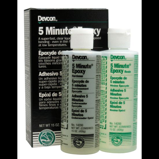 Picture of Devcon 5-Minute Epoxy Liquid Tube, 15 Oz