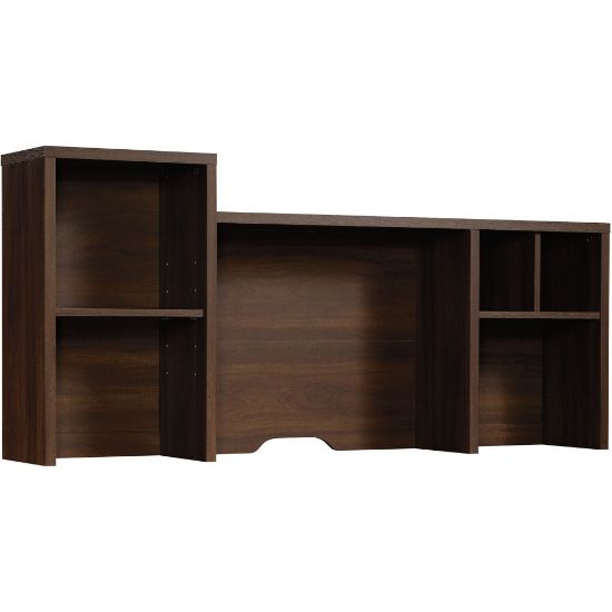 Picture of Sauder Englewood 59inW Computer Desk Hutch, Spiced Mahogany