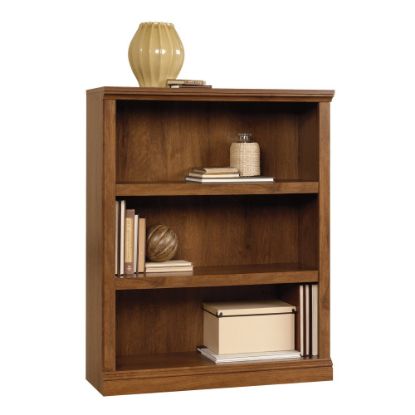 Picture of Sauder Select 44inH 3-Shelf Bookcase, Oiled Oak