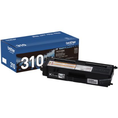 Picture of Brother TN-310 Black Toner Cartridge, TN-310BK