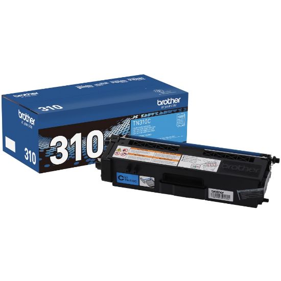 Picture of Brother TN-310 Cyan Toner Cartridge, TN-310C