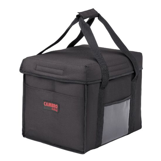 Picture of Cambro Delivery GoBags, 15in x 12in x 12in, Black, Set Of 4 GoBags