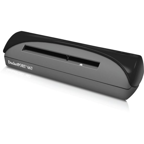 Picture of DocketPORT DP667 Card Scanner - 48-bit Color - 8-bit Grayscale - USB