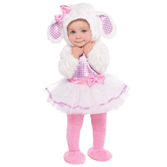 Picture of Amscan Little Lamb Infants Halloween Costume, 6-12 Months