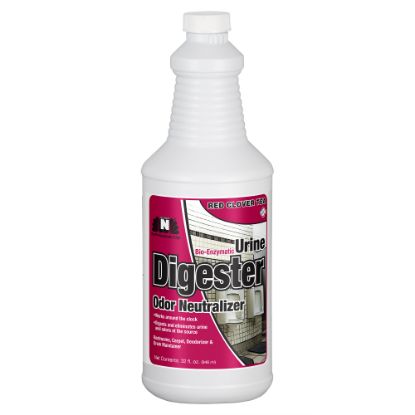 Picture of Hospeco Super N Urine Digester With Odor Neutralizers, Red Clover Tea, 1 Quart, Pack Of 6 Neutralizers