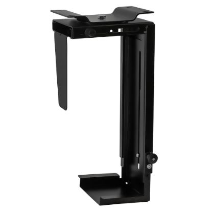 Picture of Mount-It! MI-7150 CPU Under Desk Mount Bracket, 7inH x 8inW, 14-3/4inD, Black