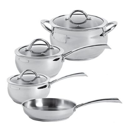 Picture of Oster Cookware Set, Derrick 7-Piece, Silver