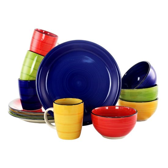 Picture of Gibson Home Color Vibes 12-Piece Dinnerware Set