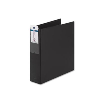 Picture of Avery Economy 3-Ring Binder, 2in Round Rings, 50% Recycled, Black