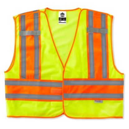 Picture of Ergodyne GloWear Safety Vest, Public, Type-P Class 2, Small/Medium, Lime, 8245PSV