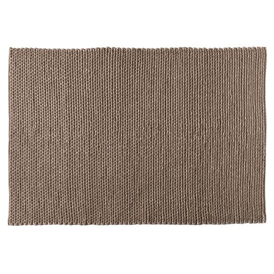 Picture of Baxton Studio Colemar Handwoven Wool Dori Blend Area Rug, 5-1/4ft x 7-1/2ft, Brown