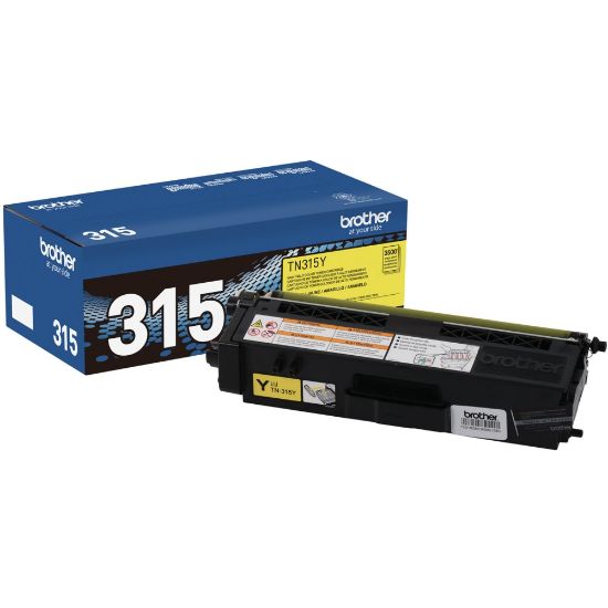 Picture of Brother TN-315 Yellow Toner Cartridge, TN-315Y