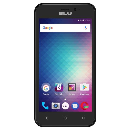 Picture of BLU Grand Mini G170Q Cell Phone, Black, PBN201405