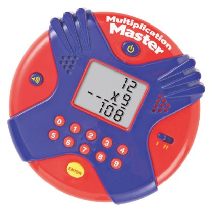 Picture of Learning Resources Multiplication master Electronic Flash Card Game, Skill Learning: Multiplication, Ages 7 & Up