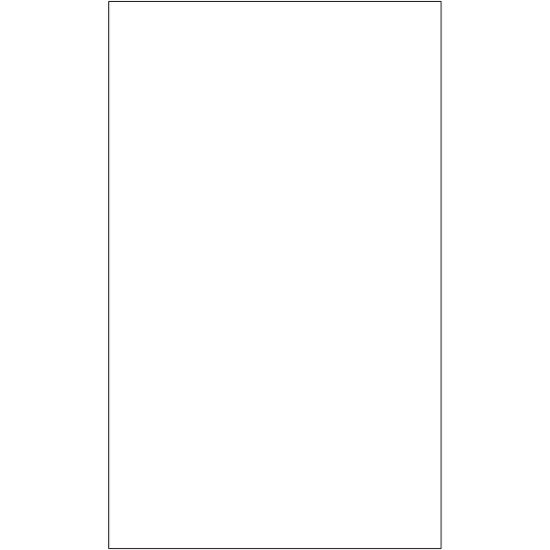 Picture of Tape Logic Inkjet/Laser Labels, LL137, Rectangle, 8 1/2in x 14in, White, Case Of 100