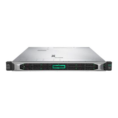 Picture of HPE ProLiant DL360 G10 1U Rack Server - 1 x Xeon Silver 4208 - 16 GB RAM HDD SSD - Serial ATA/600, 12Gb/s SAS Controller - 2 Processor Support - 16 MB Graphic Card - Gigabit Ethernet