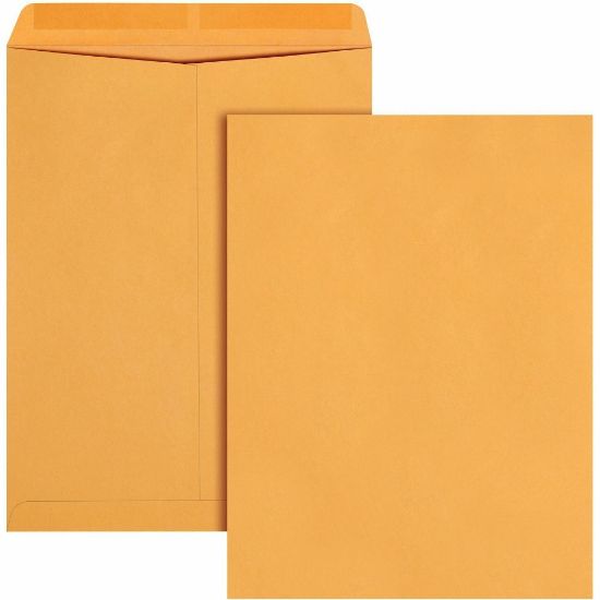 Picture of Quality Park Catalog Envelopes With Gummed Closure, 11 1/2in x 14 1/2in, Brown, Box Of 250