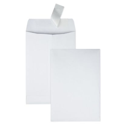 Picture of Quality Park Redi-Strip Catalog Envelopes, 6 1/2in x 9 1/2in, Self-Adhesive, White, Box Of 100