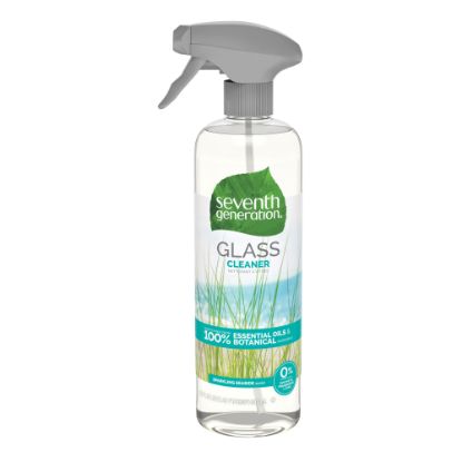 Picture of Seventh Generation Natural Glass And Surface Cleaner, Sparkling Seaside Scent, 23 Oz Bottle