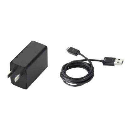 Picture of ASUS N18W-01 - Power adapter - AC 100-240 V - 18 Watt - United States - black - for ASUS ZenFone 2; Fonepad 7; MeMO Pad 7; MeMO Pad HD 7; Transformer Book T100; T100 Chi