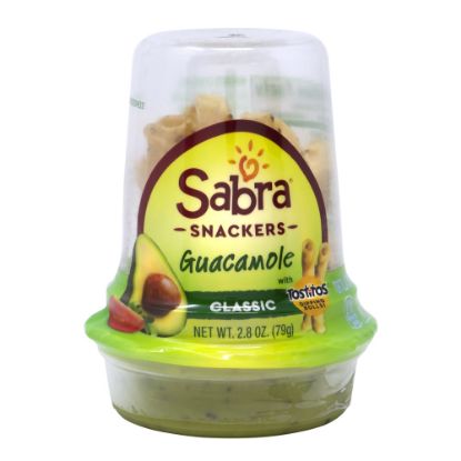 Picture of Sabra Snackers Grab And Go Guacamole with Tostitos Tortilla Chips, 2.8 Oz Cup, Pack Of 6 Cups