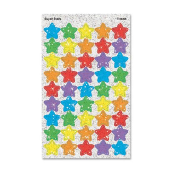 Picture of Trend Sparkle Stickers, Large Super Stars, Pack Of 160