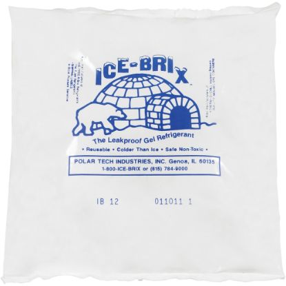 Picture of Ice-Brix Cold Packs, 12 oz, 6in x 5 3/4in x 1in, Box Of 24