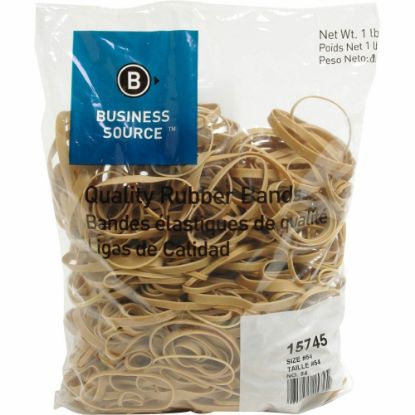 Picture of Business Source Quality Rubber Bands - Size: Assorted - Sustainable - 1 / Pack - Rubber - Crepe