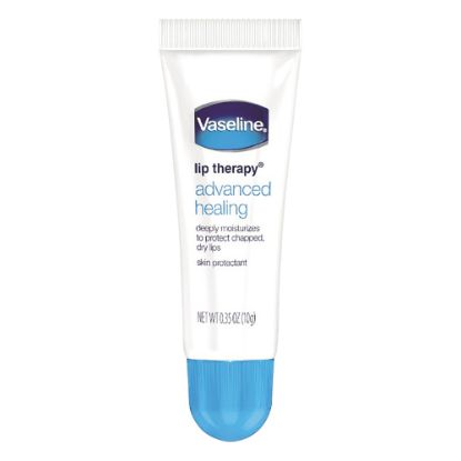 Picture of Vaseline Lip Therapy Advanced Lip Balm, 0.35 Oz, Case Of 72 Tubes