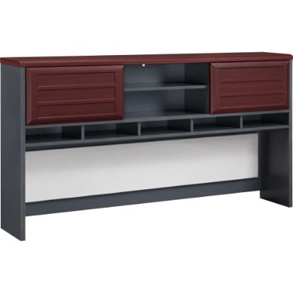 Picture of Ameriwood Home Pursuit Hutch, Cherry/Gray