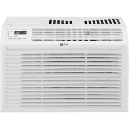 Picture of LG Window Air Conditioner With Remote Control, 11 1/8inH x 17 3/8inW x 14 3/8inD, White