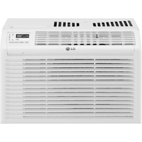 Picture of LG Window Air Conditioner With Remote Control, 11 1/8inH x 17 3/8inW x 14 3/8inD, White