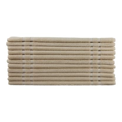 Picture of 1888 Mills Crown Touch Bath Mats, 21in x 32in, Beige, Pack Of 60 Mats