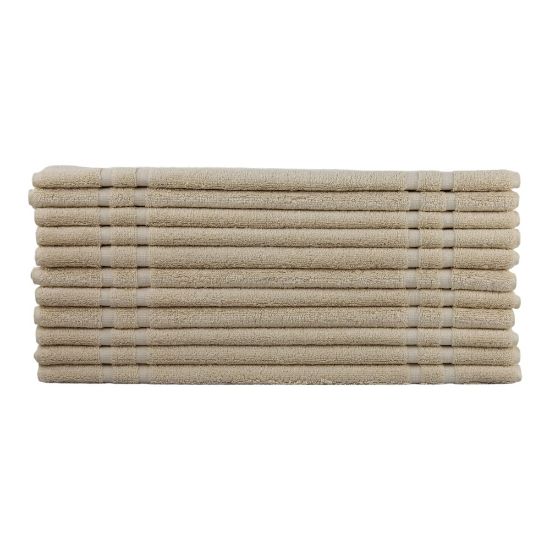 Picture of 1888 Mills Crown Touch Bath Mats, 21in x 32in, Beige, Pack Of 60 Mats