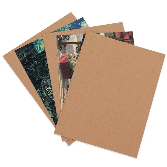 Picture of Partners Brand Chipboard Pads, Kraft, 8 1/2in x 14in, Pack Of 760