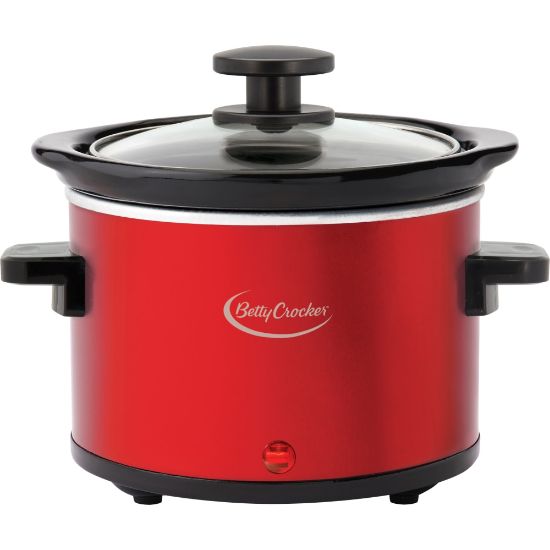 Picture of Betty Crocker 0.7-Quart Mini Warmer, Red