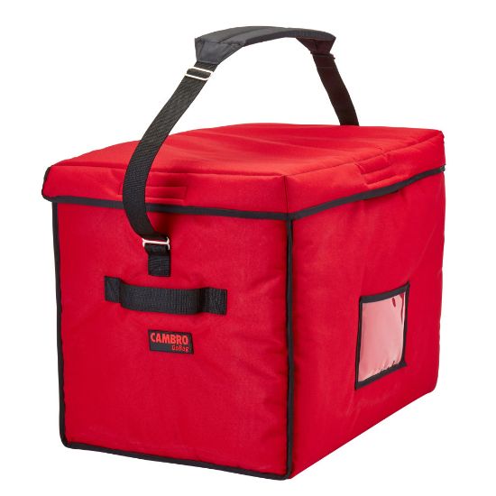 Picture of Cambro Delivery GoBags, 21in x 15in x 17in, Red, Set Of 4 GoBags