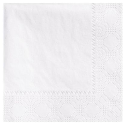 Picture of Hoffmaster Napkins, 4-3/4in x 4-3/4in, White, Case Of 1,000 Napkins