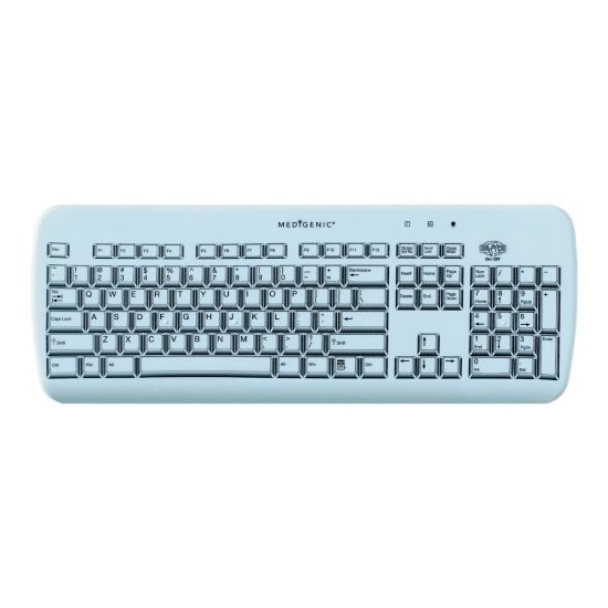 Picture of Medigenic Essential - Keyboard - USB - QWERTY - US - light blue