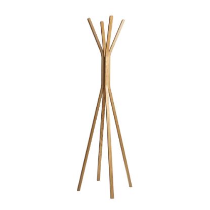 Picture of Adesso Toby Coat Rack, 68-1/2inH x 16-1/2inW x 16-1/2inD, Natural Oak