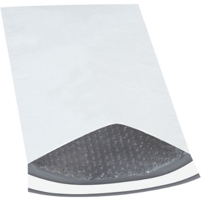 Picture of Partners Brand Bubble-Lined Poly Mailers, 9 1/2in x 14 1/2in, White, Box Of 100