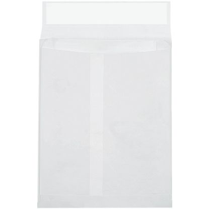 Picture of Tyvek Envelopes, 9in x 12in x 2in, End Opening, Plain White, Pack Of 100