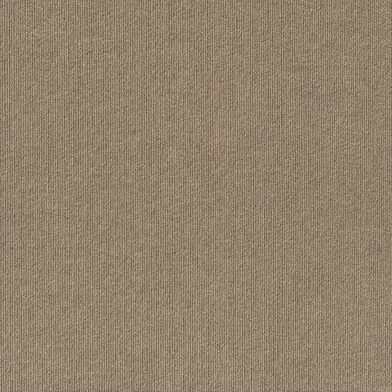 Picture of Foss Floors Spyglass Peel & Stick Carpet Tiles, 24in x 24in, Taupe, Set Of 15 Tiles